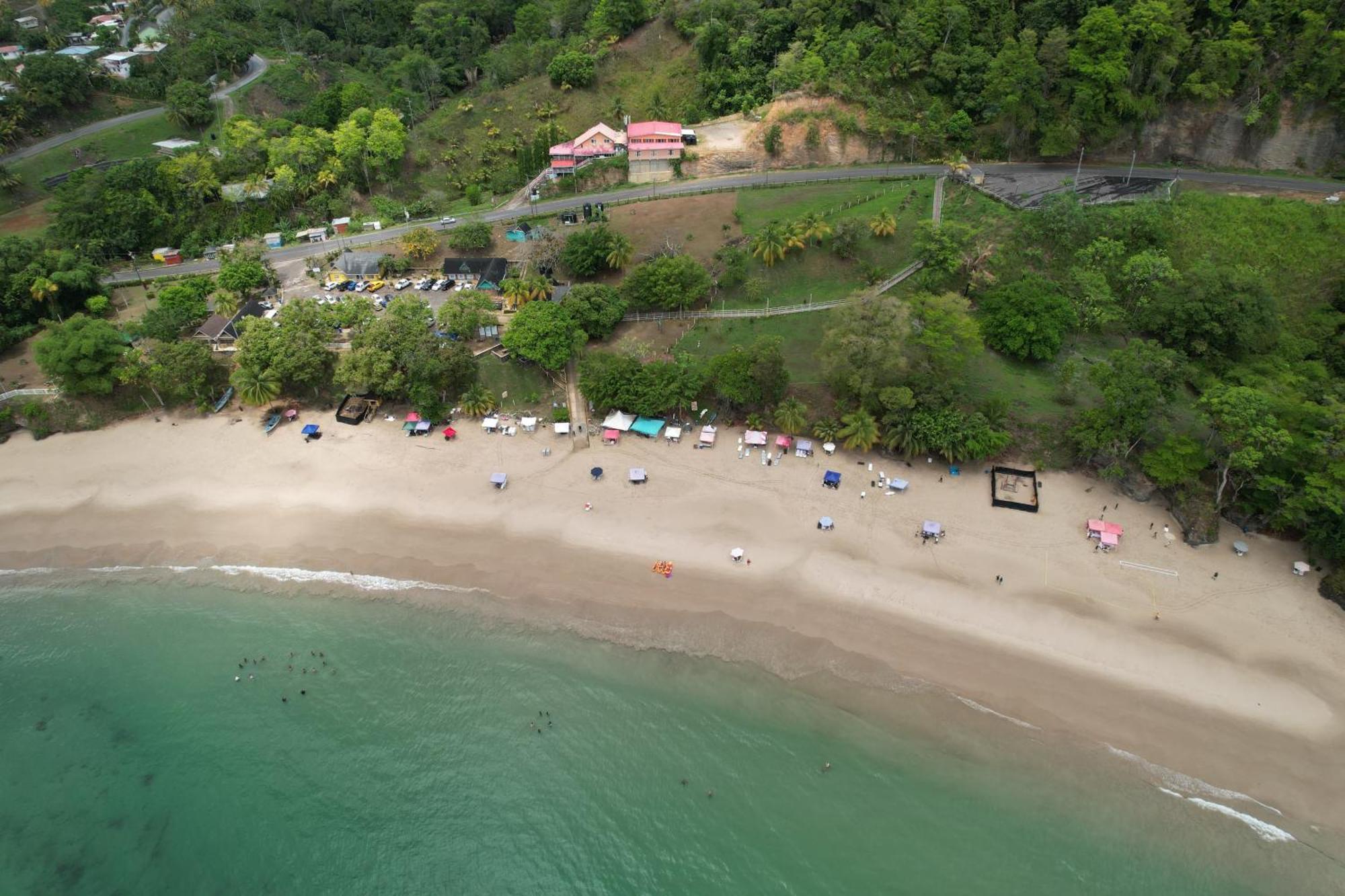 Las Cuevas Beach Lodge Eksteriør bilde